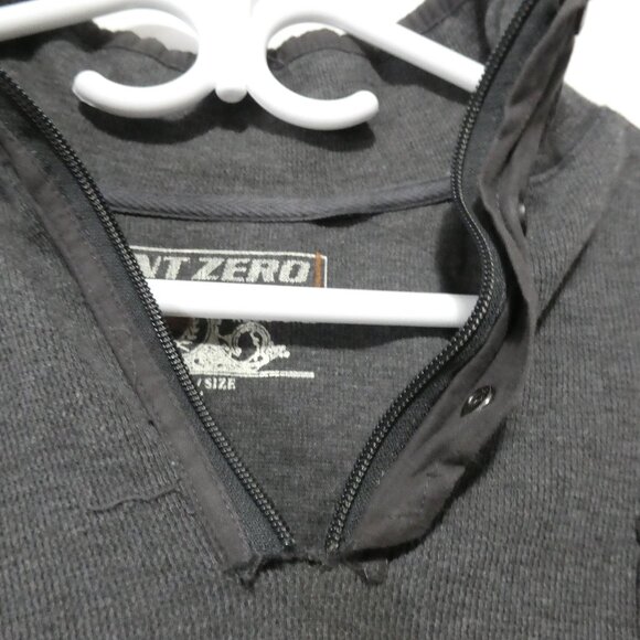 POINT ZERO - Orange Label | 2XT | Grey Long Sleeve Shirt | Pocket & Collar - Picture 15 of 15